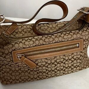 Vintage coach shoulder bag